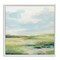 Stupell Industries Pastel Meadow Landscape Framed Giclee Wall Art Design by June Erica Vess
